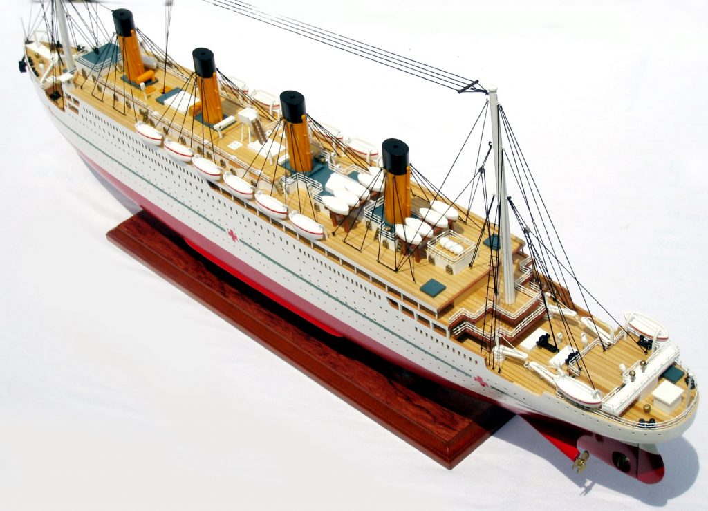 Hmhs Britannic Wooden Model Ship Gn Au Premier Ship Models