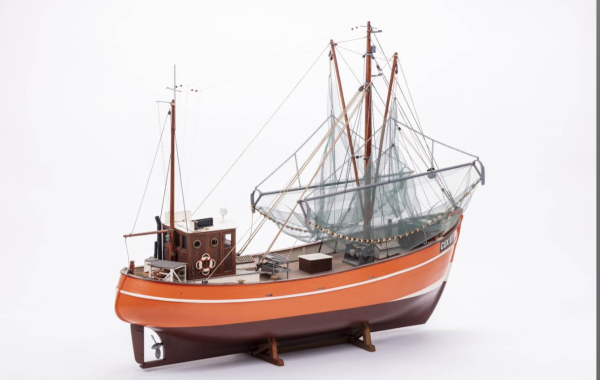 Cux 87 Krabben Kutter  Model Boat Kit - Billing Boats (B474) - Image 3