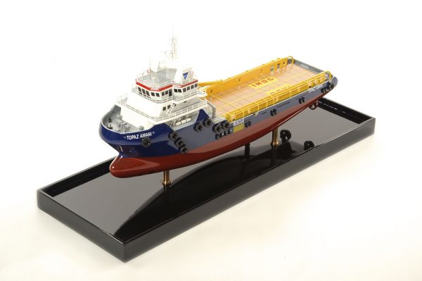 Topaz Marine Supply Vessel Model ship