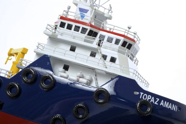 Topaz Marine Supply Vessel Model ship