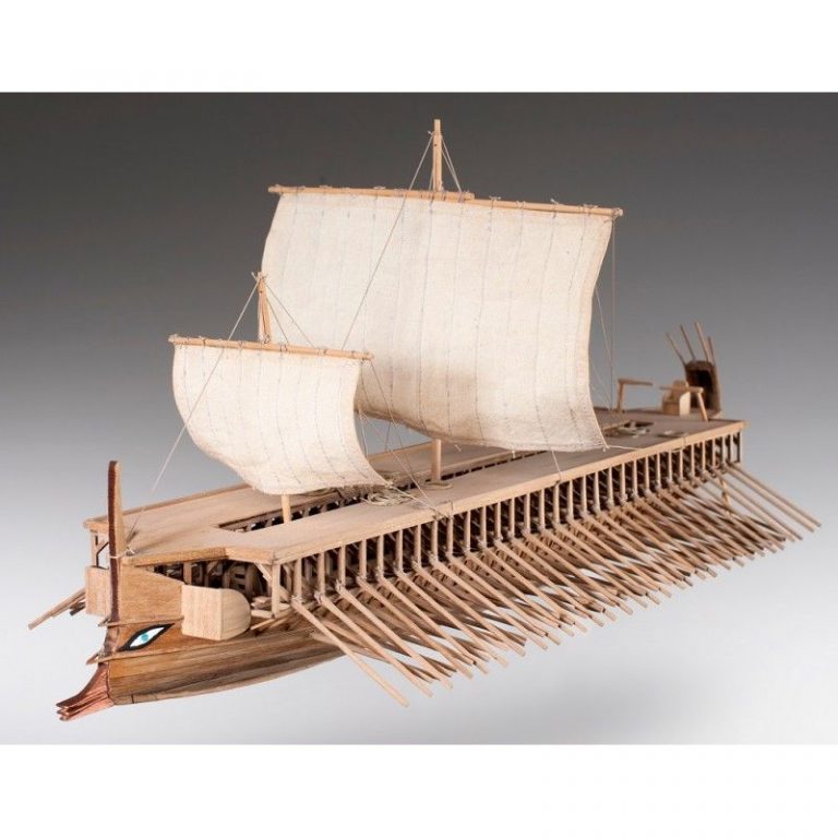 Greek Trireme Ship Model Kit – Dusek (D004)
