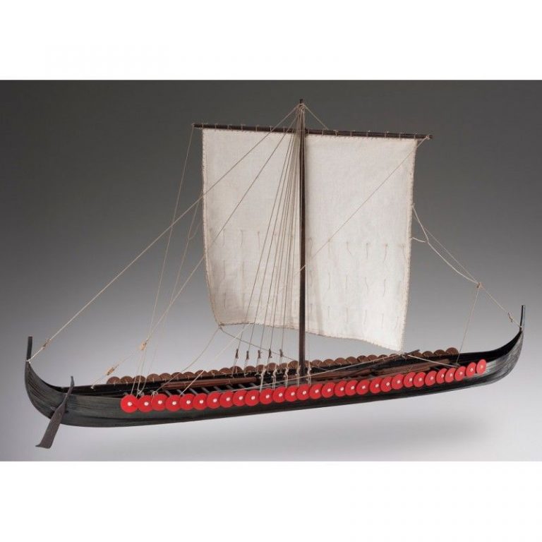 Viking Longship Model Boat Kit Scale 1 to 35 – Dusek (D005)
