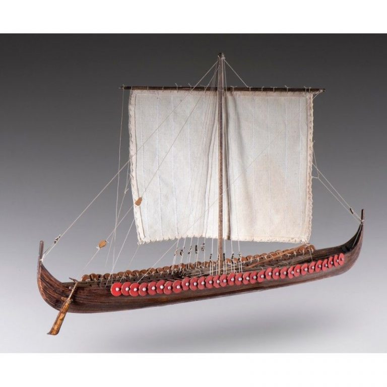 Viking Longship Model Boat Kit Scale 1 to 72 – Dusek (D014)