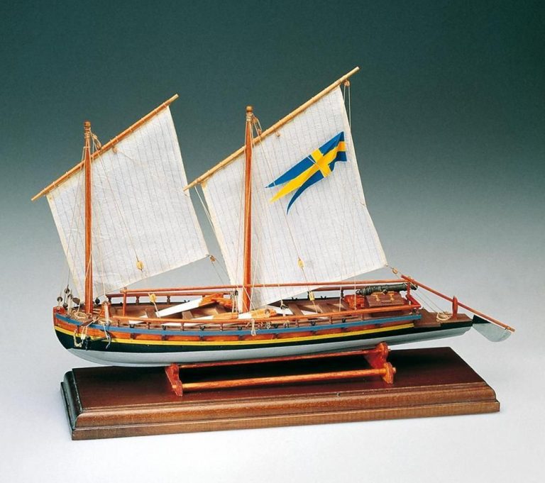 Swedish Gunboat Kit – Amati (1550)