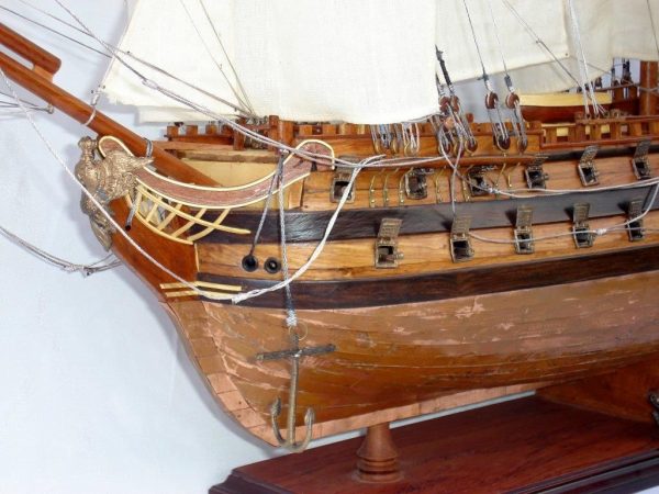 Le Superbe Ship Model with Copper Hull - GN