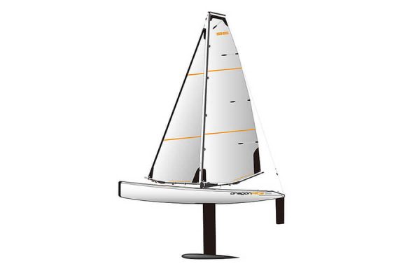 Focus V3 One Metre Sailboat RTR Red - Joysway (JY8812V3)