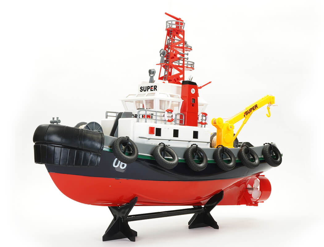 Tug Work Boat 5CH 2.4GHZ W/Water Hose Function RTR - Heng Long (HL3810)