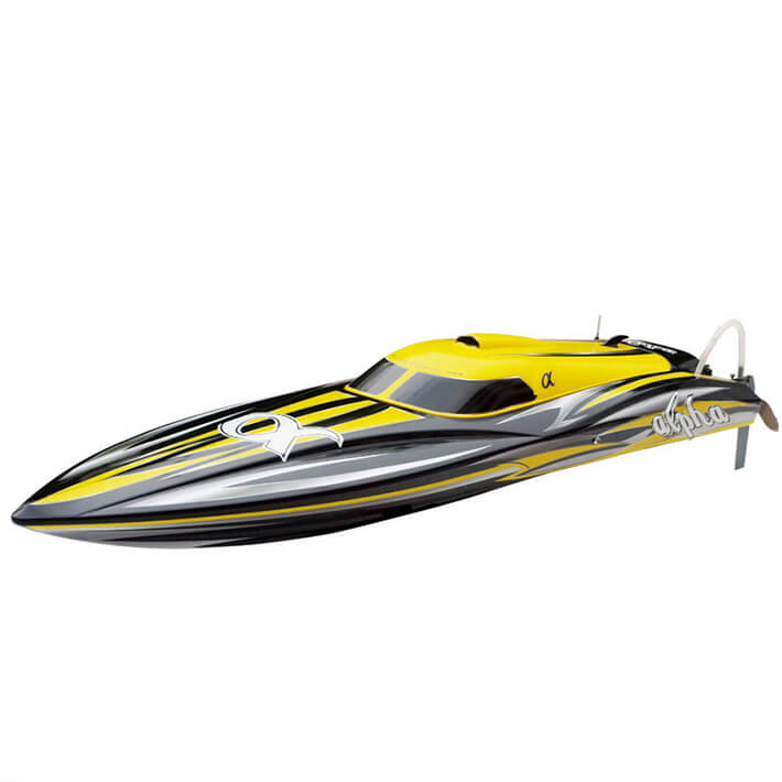 Alpha Brushless Yellow ARTR Racing Boat W/O Batt/CHRGR - Joysway (JY8901Y)