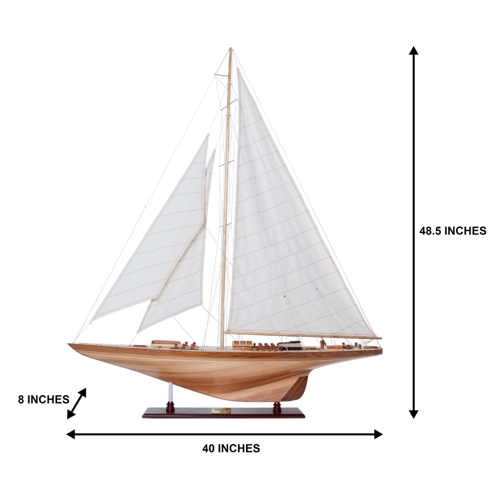 Y018 Endeavour 40 Inch Sailboat Model L08