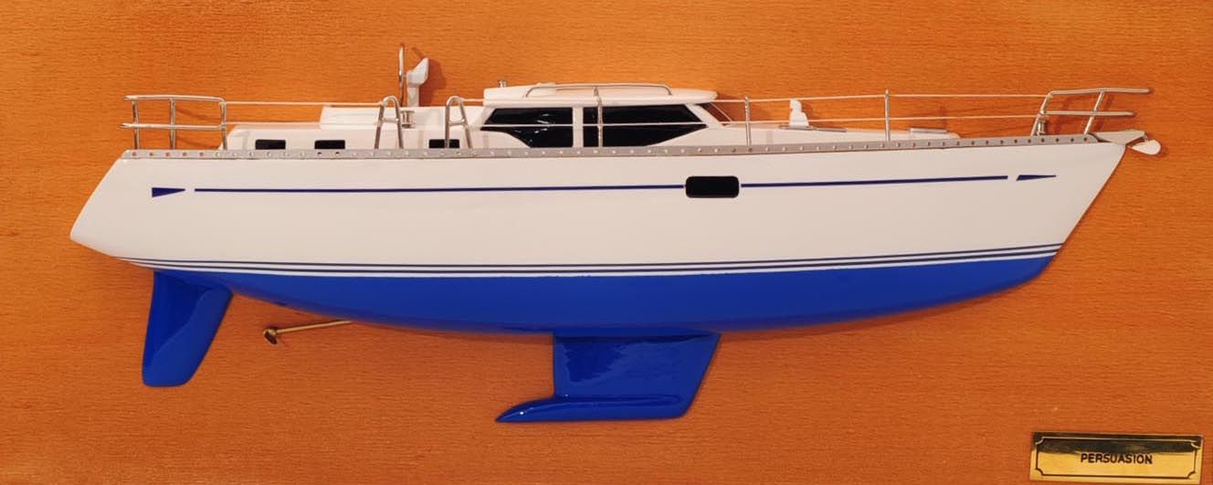 Oyster 45 (Persuasion) Half Display Ship Model - Premier Ship Models