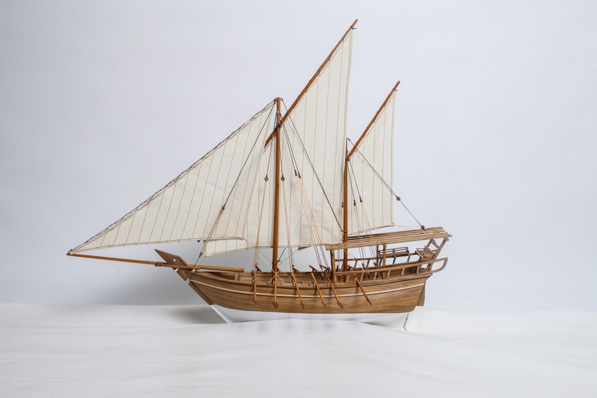 Shu ai Dhow Display Ship Model - Premier Ship Models