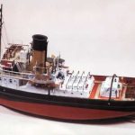 Imara Harbour Tug (Single Screw) Model Boat Kit - Caldercraft