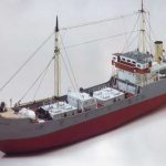 Brannaren Swedish Coastal Tanker Model Boat Kit - Caldercraft