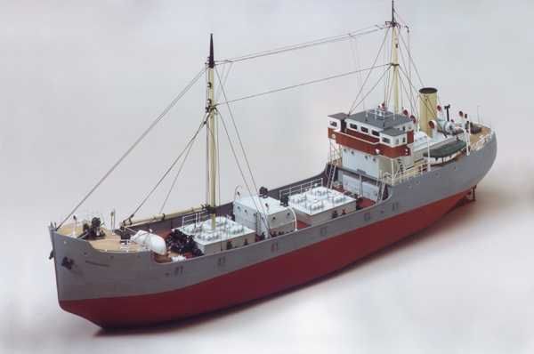 Brannaren Swedish Coastal Tanker Model Boat Kit - Caldercraft