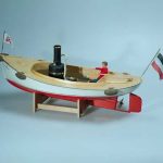 Anna Wooden Model Boat Kit - Krick
