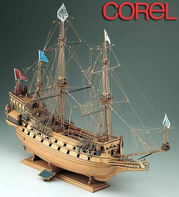 397-8008-La-Couronne-Model-Ship-Kit