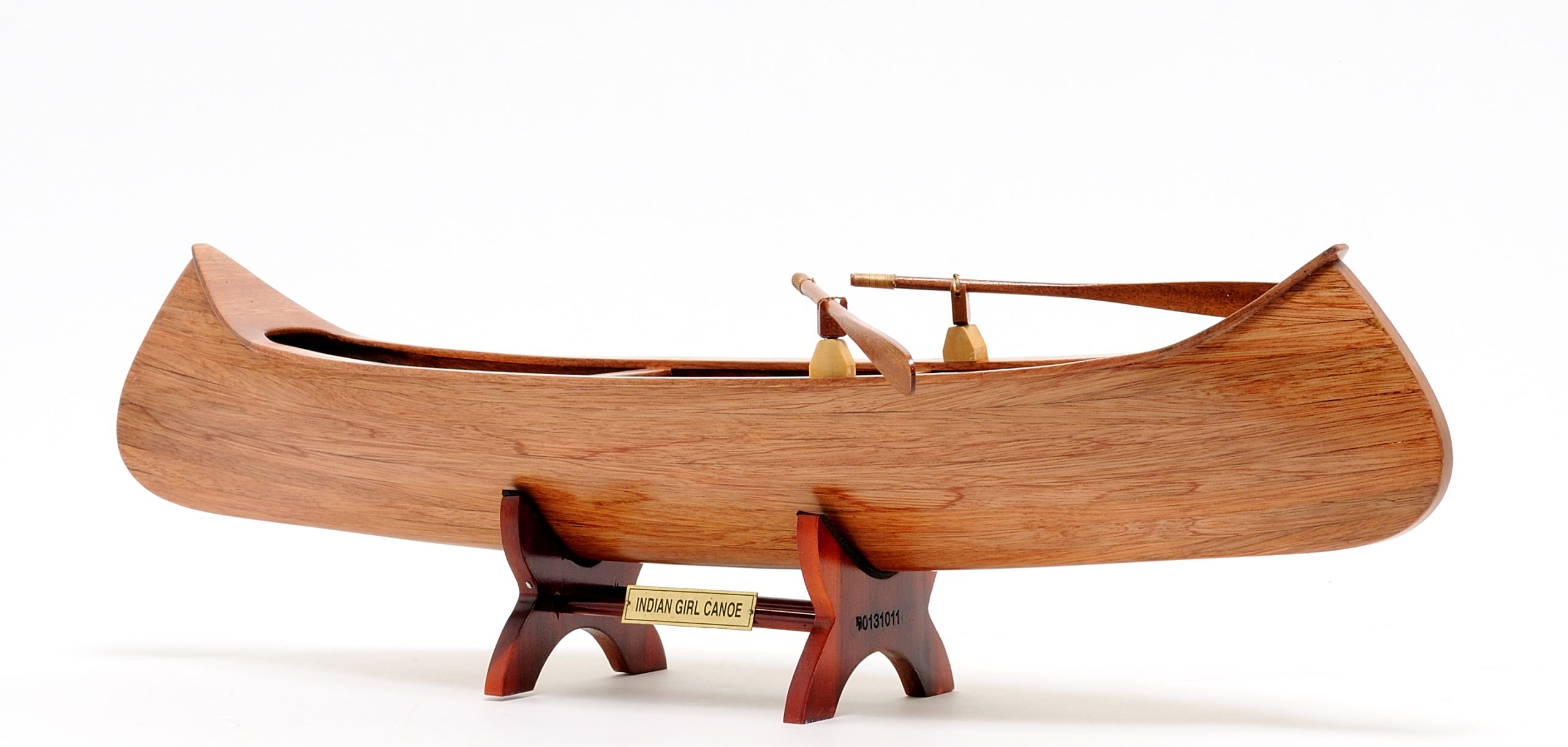 Indian-Girl-Canoe-Model-Ship-OMH9-scaled-1