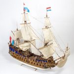Zeven Provincien (Walnut) Wooden Model Boat Kit - Kolderstok