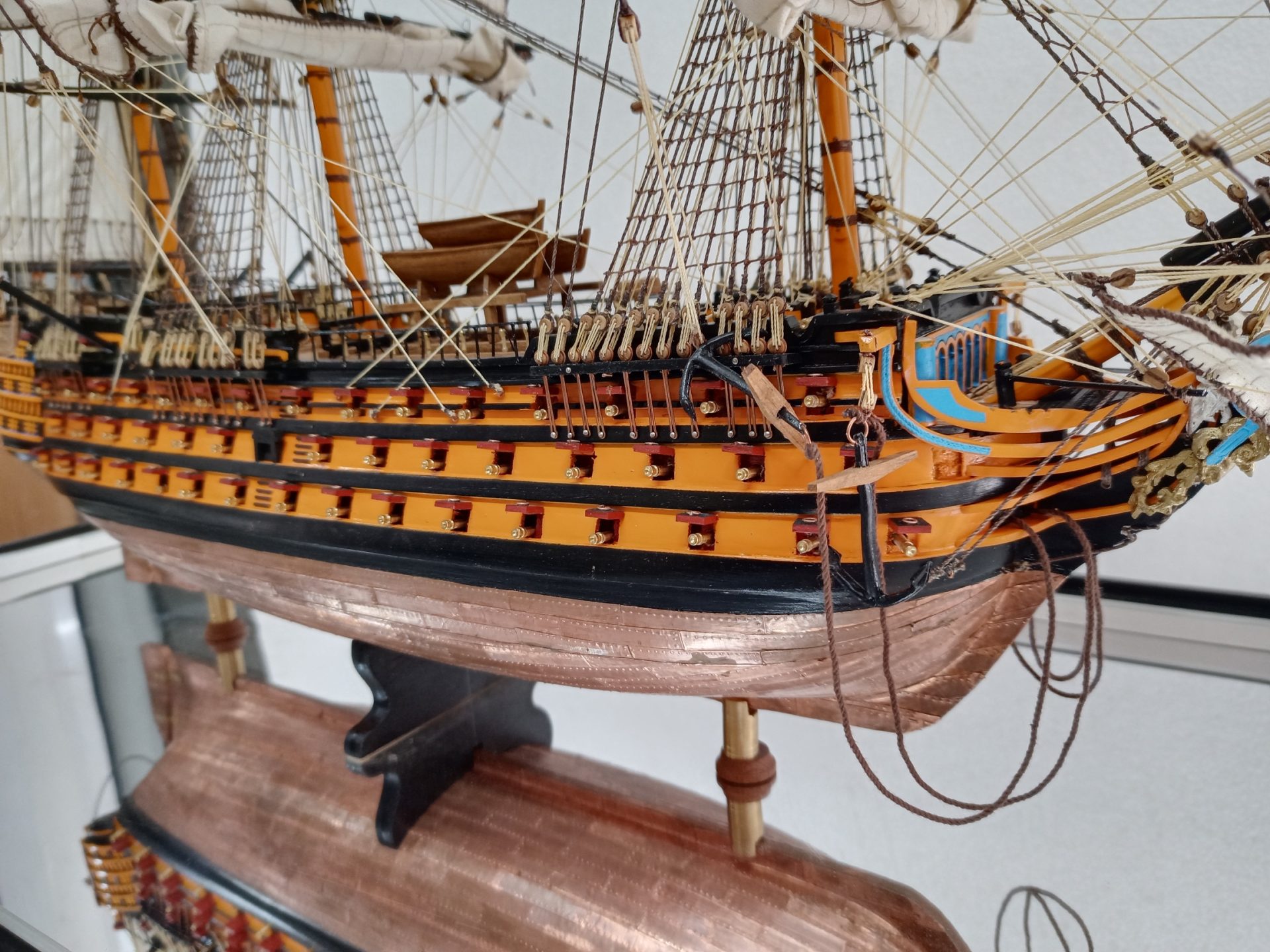 6mR Yacht Wire Display Ship Model - Premier Ship Models
