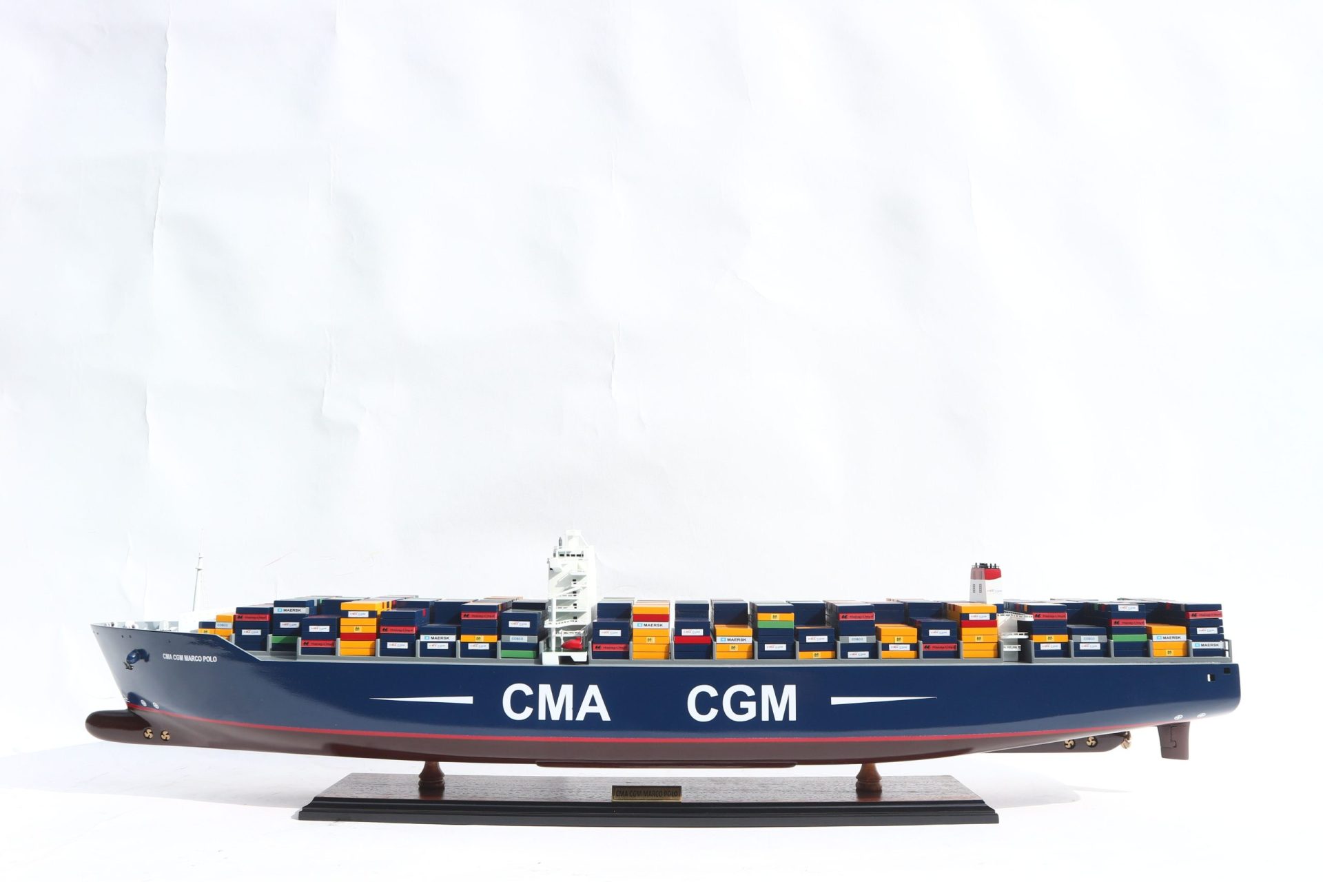CMA CGM Marco Polo Display Ship Model - GN