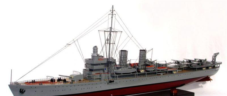HMS Gotland Seaplane Cruiser Display Ship Model (Standard Range) - GN