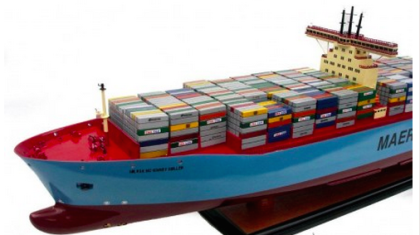 Maersk MC. Kinney Moller Container Ship Display Model (Standard Range) - GN