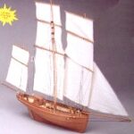 Le Madeline French Fishing Model Boat Kit - Mantua Models