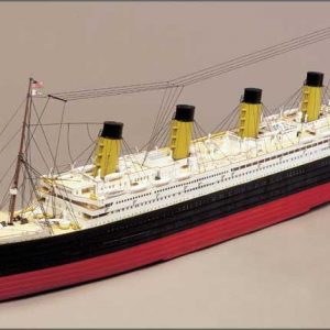 Titanic Model Boat Kit No 3 (Fore, Aft deck & Hull Decor) - Mantua Models (727)