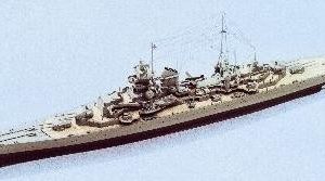Prinz Eugen Model Boat Kit Aeronaut Including fittings (AN3628/00)