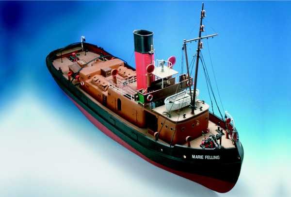 Marie Felling - Harbour Tug Model Ship Kit (Twin Screw) - Caldercraft (7003/1)