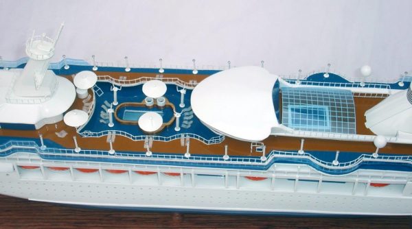 Vision of the Seas Wooden Model Ship - GN