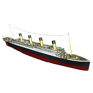 Passenger Boats and Liners Model Kits