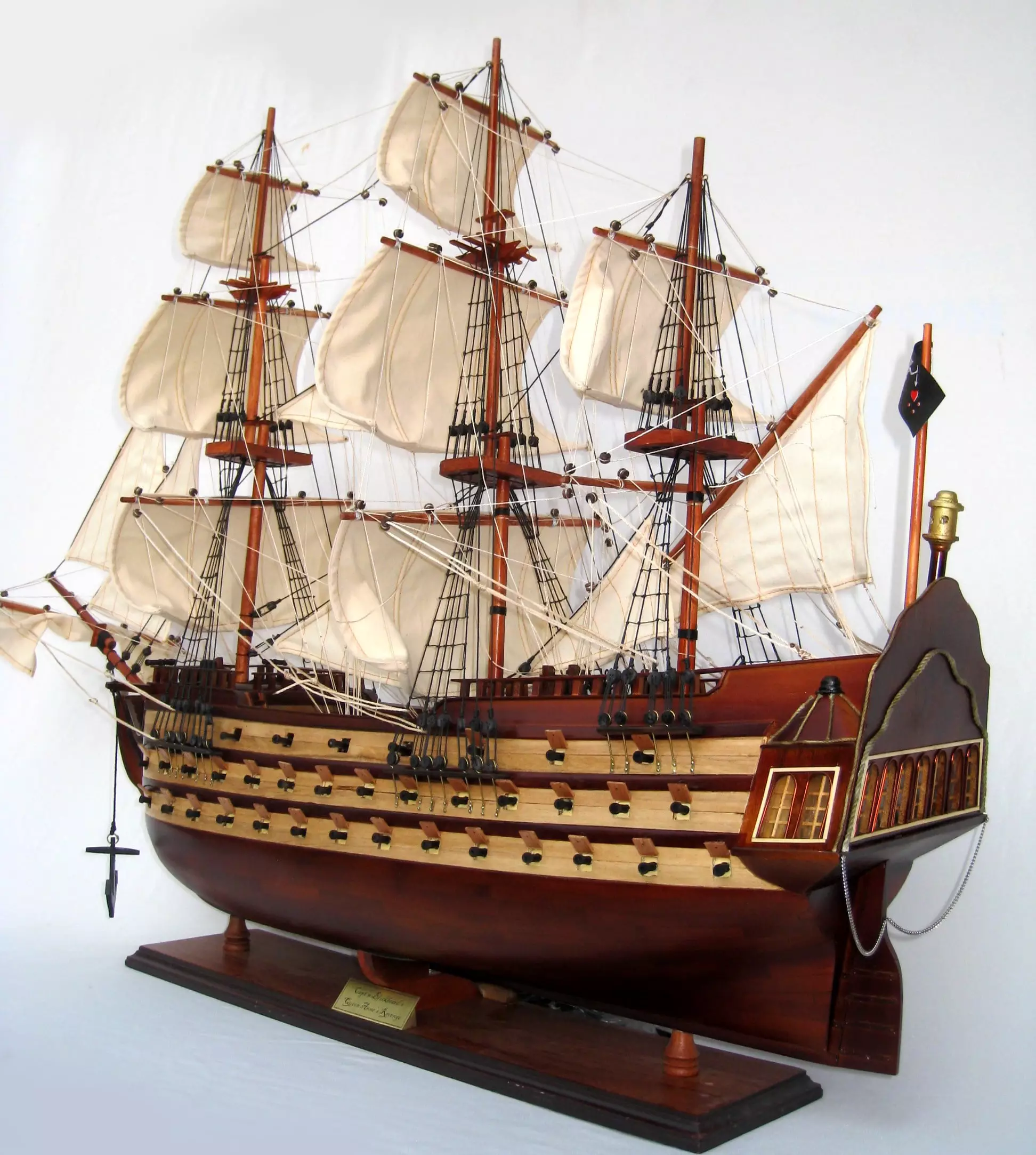 Queen Annes Revenge Model Ship Gn Au Premier Ship Models Erofound