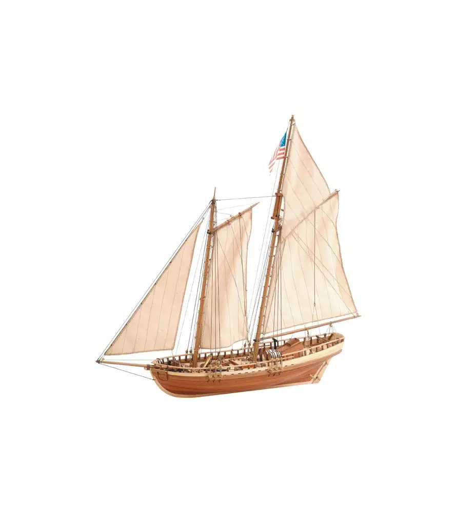 Virginia American Schooner Model Boat Kit - Artesania Latina (AL22135)