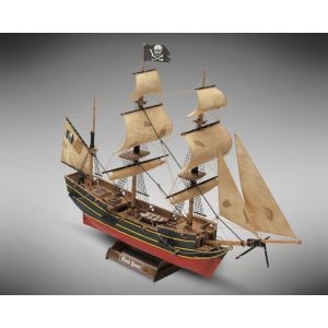 Black Queen Model Pirate Ship Kit – Mini Mamoli (MM60)