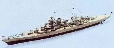 Prinz Eugen Model Boat Kit Aeronaut Including fittings (AN3628/03)